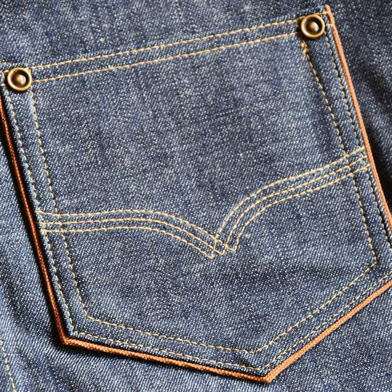 予約10定番】7640 [40s DENIM SHIRT] | デラックスウエア公式 