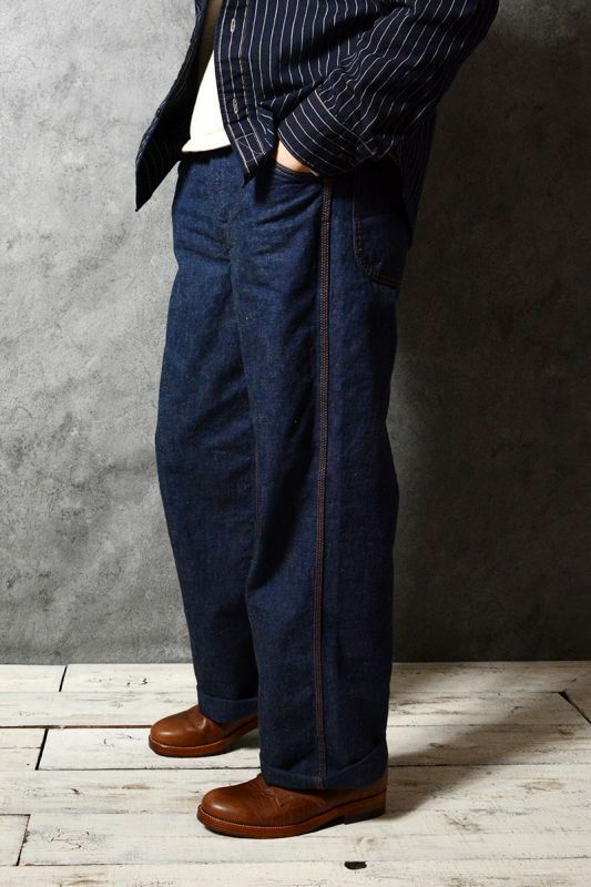 【予約23FW】SEALS[30s NAVY TROUSER]