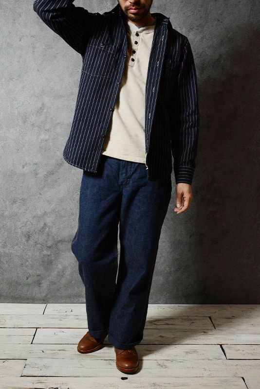 【予約23FW】SEALS[30s NAVY TROUSER]