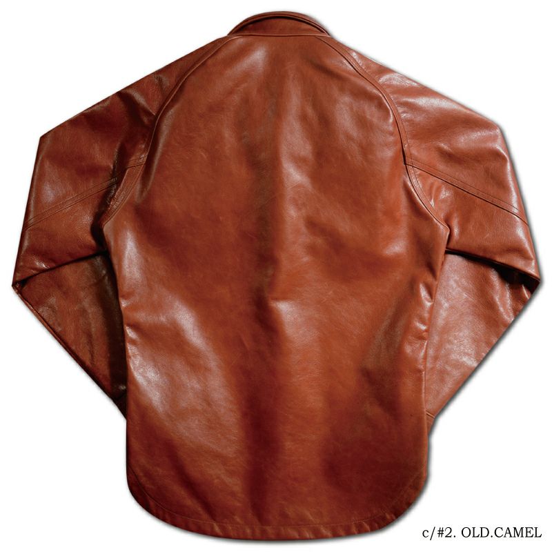 7648[40s LEATHER SHIRT] | デラックスウエア公式オンラインストア