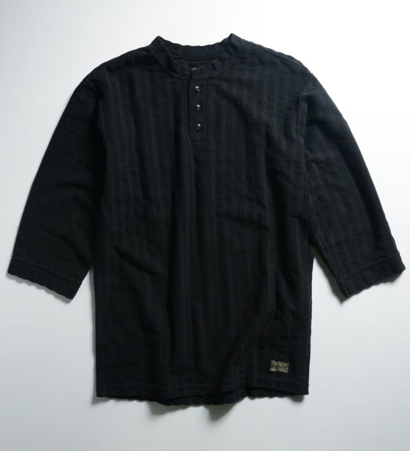 123456　nknit ニット ブラック、ベージュセット MIX糸配色ラインVネックニット（ニット/セーター）｜hellam（へ