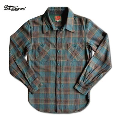 DELUXEWARE デラックスウエア 長袖 ネルシャツ L トップス
