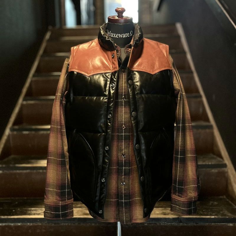 D-24[HORSE DOWN VEST] | デラックスウエア公式オンラインストア