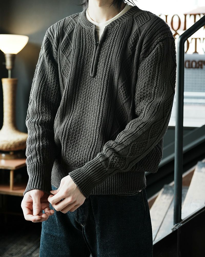 Irad.Sweater[30s ALL COTTON SWEATER] | デラックスウエア公式