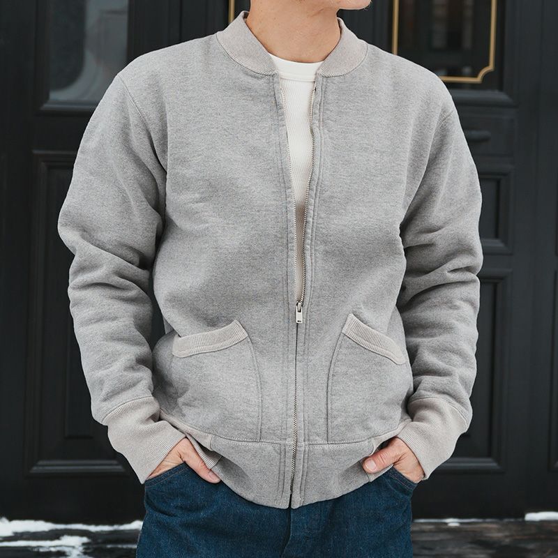 SFZ-00[FULLZIP SWEAT PLAIN] | デラックスウエア公式オンラインストア