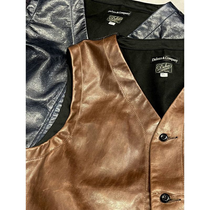 Mest.C[Horse Hide Leather Vest] | デラックスウエア公式オンラインストア