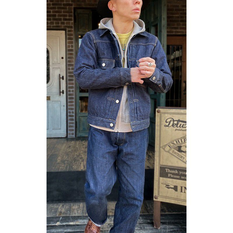 希少 A.P.C. SURPLUS イタリア空軍 デニム アイクジャケット 48 希少 A.P.C. SURPLUS イタリア空軍 デニム アイクジャケット 48