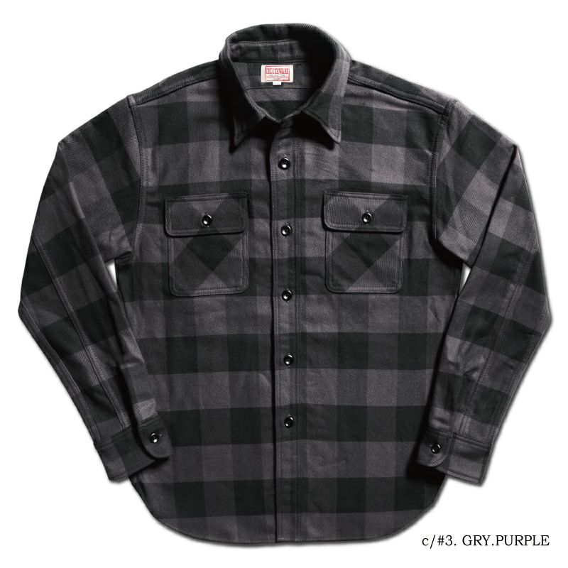 DELUXEWARE デラックスウェア　50'sバッファローチェック DELUXEWARE デラックスウエア ネルシャツ 50s BUFFALO CHECK