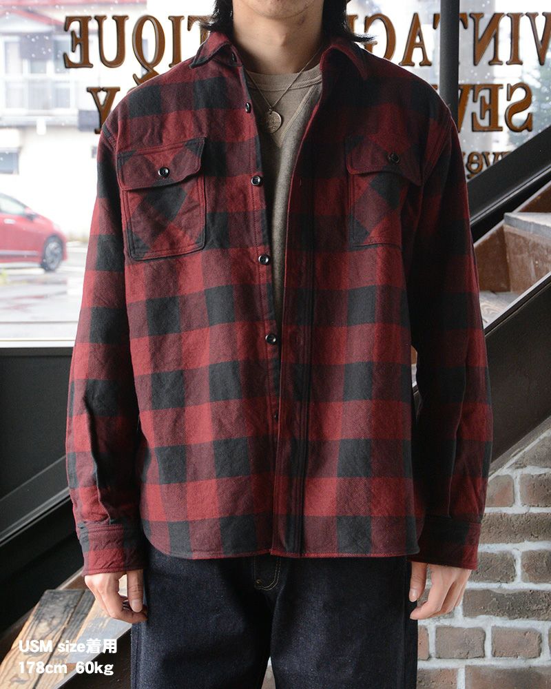 HV-00A[50s BUFFALO CHECK] | デラックスウエア公式オンラインストア