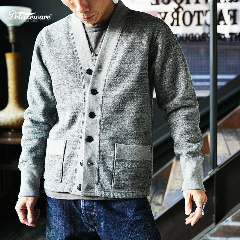 ヘビーニットカーディガン