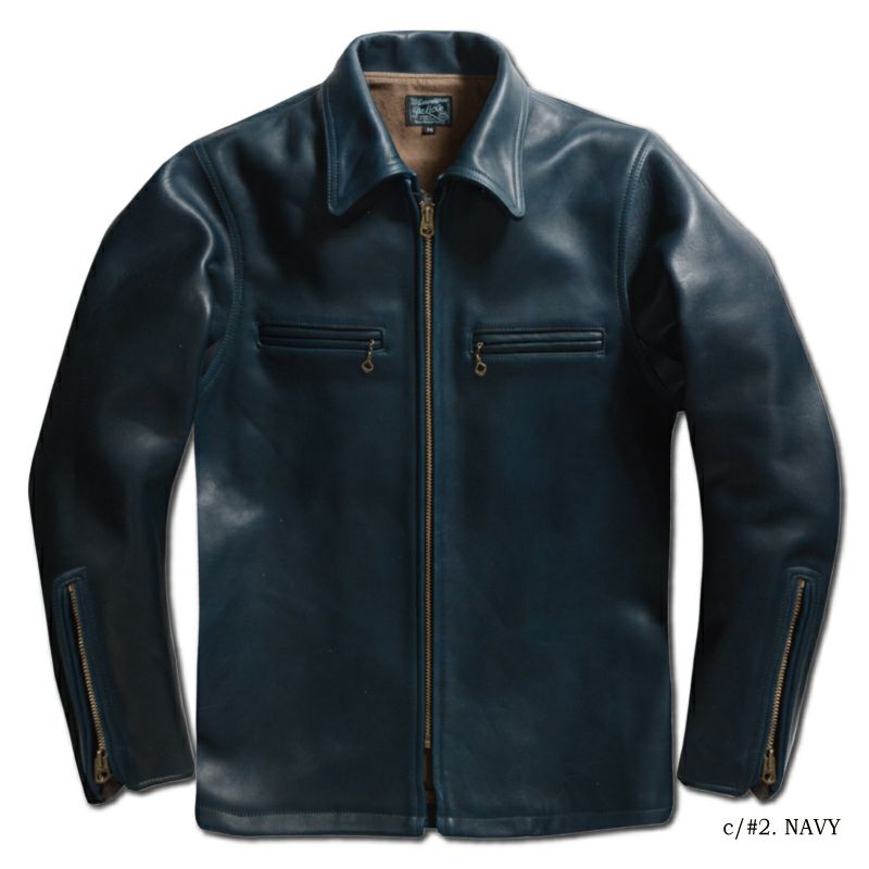 LC25 　Duarte デュアルテ レザージャケット　イーストウエスト LEATHER ZIP SHORT JACKET | ssstein(シュタイン) / アウター