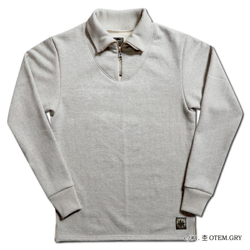予約25FW1】600HZ[20s HALF-ZIP KNIT] | デラックスウエア公式